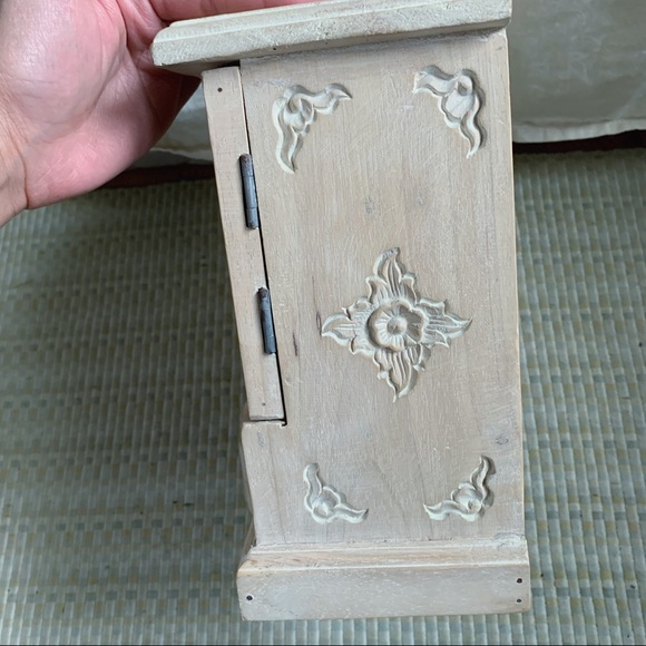 Handcrafted Wooden Jewelry Box Organizer - Picture 8 of 13